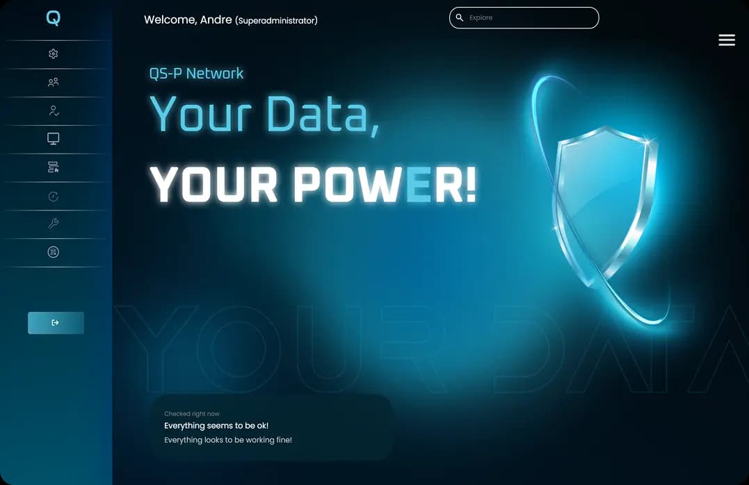 QSP Network dashboard